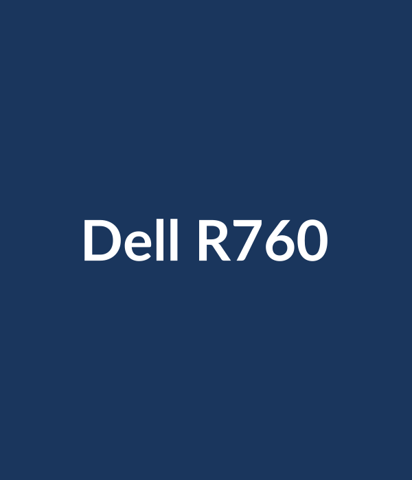 Сервер Dell PowerEdge R760