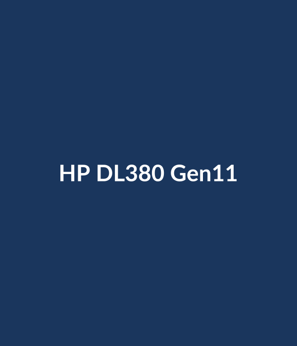 Сервер HP ProLiant DL380 Gen11