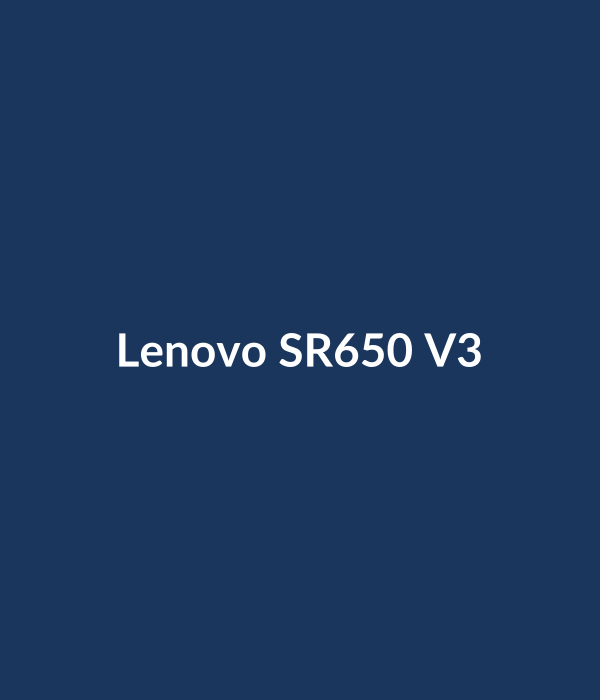 Сервер Lenovo ThinkSystem SR650 V3