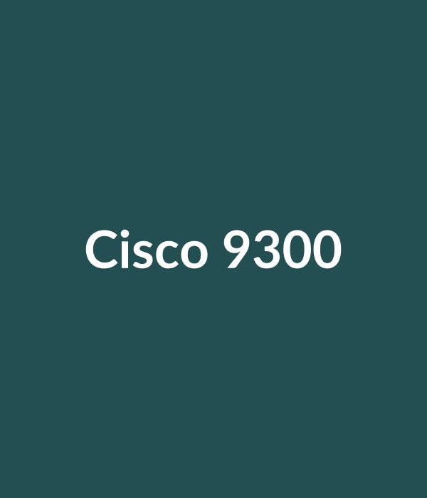 Коммутатор Cisco Catalyst 9300
