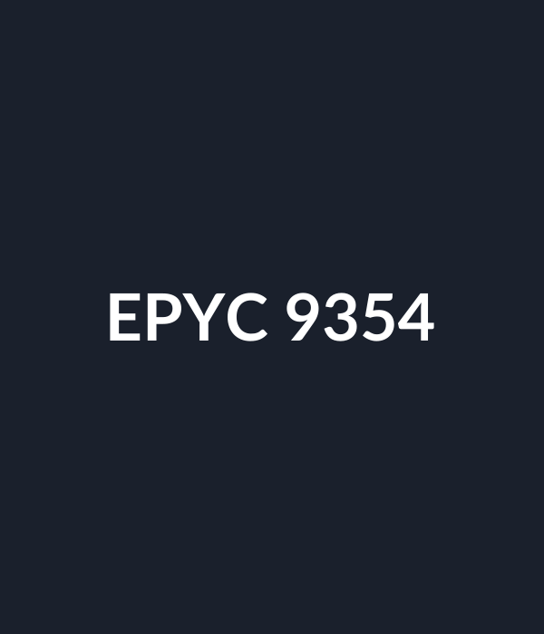 Процессор AMD EPYC 9354